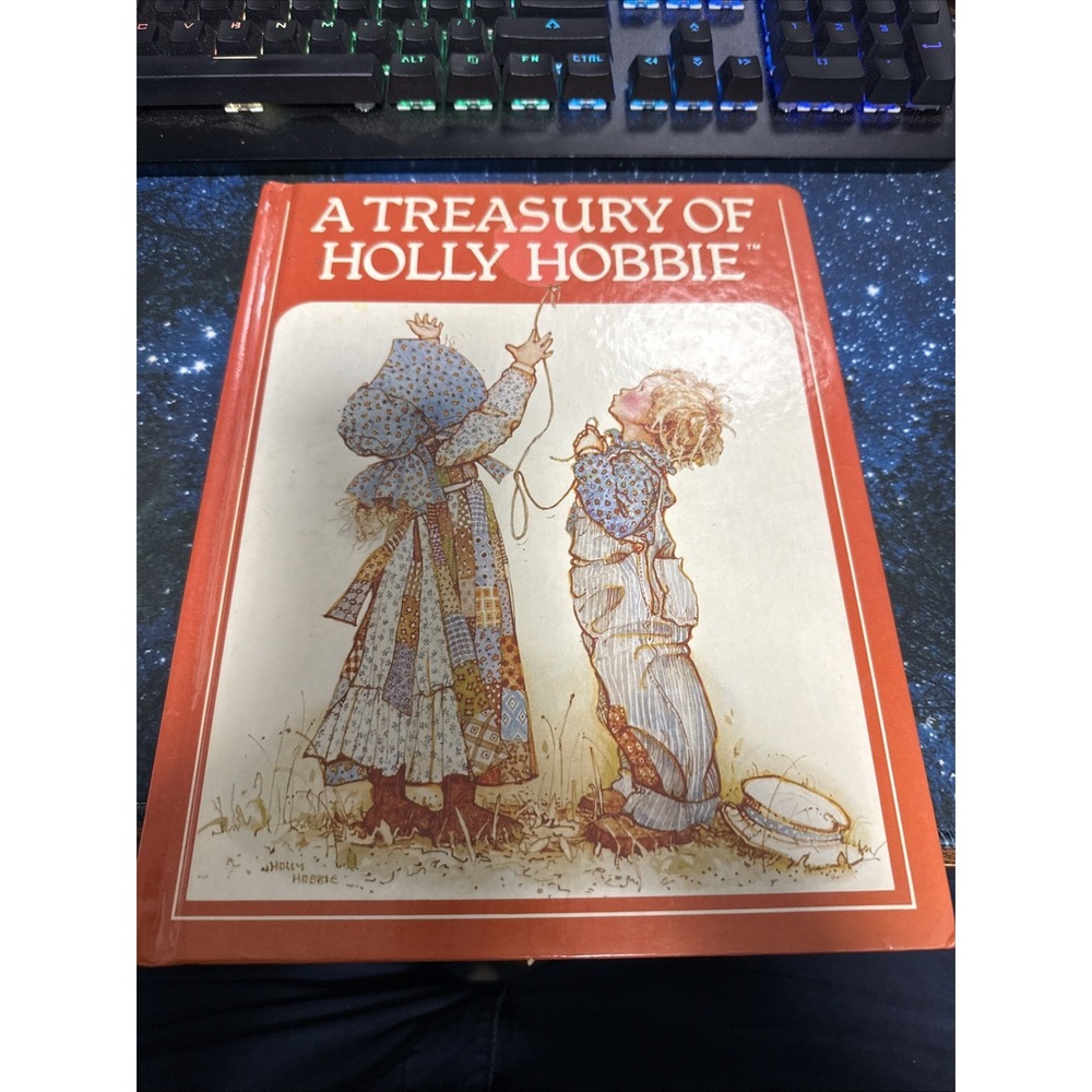 Vintage A Treasury of Holly Hobbie hard cover 1979 Rand McNally